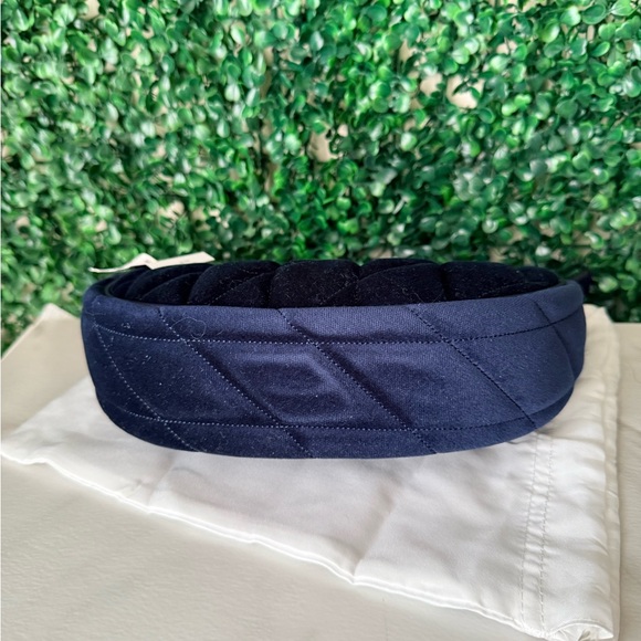 Coach Quilted Velvet Navy Mira Shoulder Crossbody Bag NWT - Picture 9 of 11